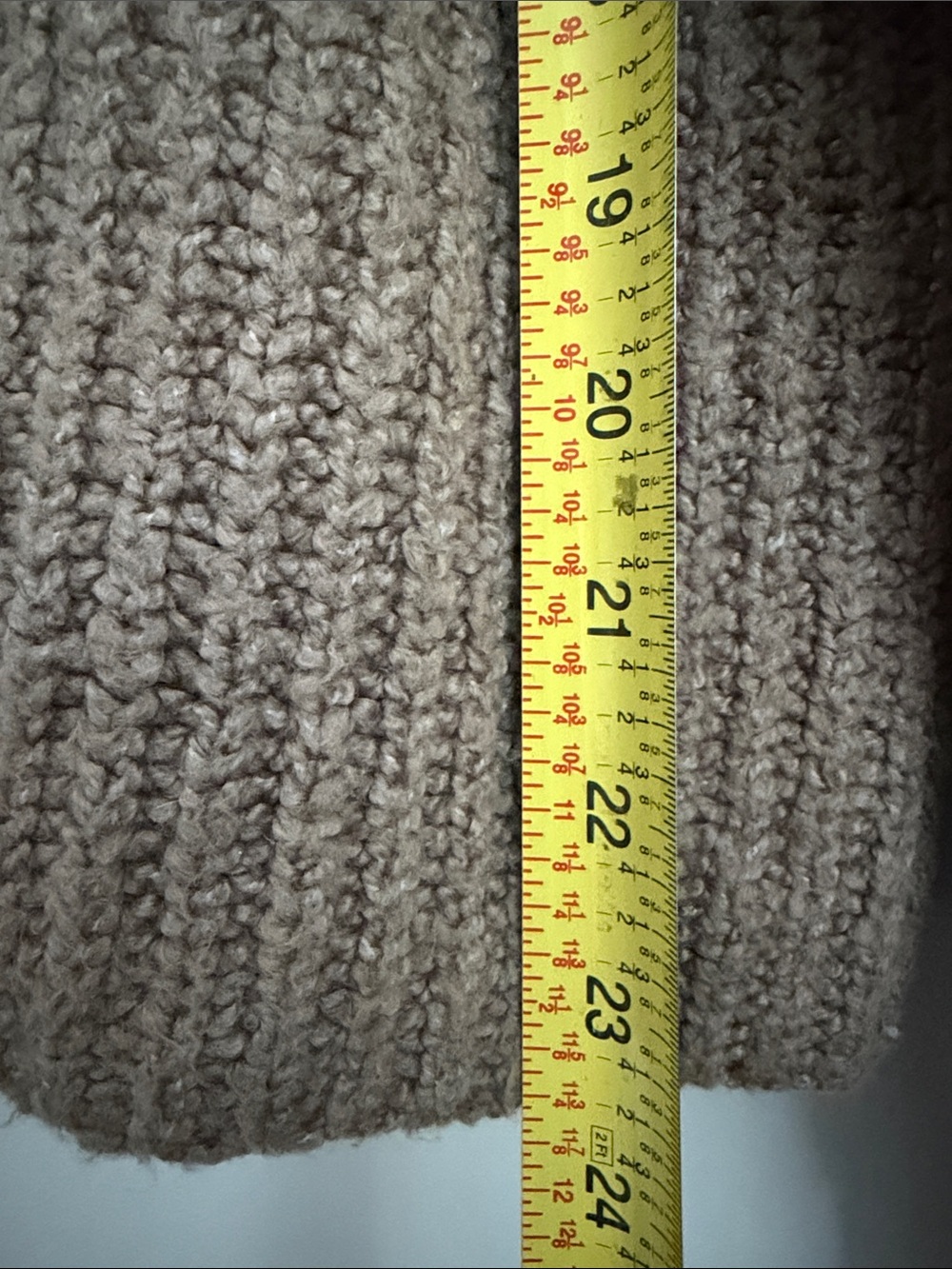 Anthropologie Mock Neck Sweater in Camel size small - Picture 4 of 6
